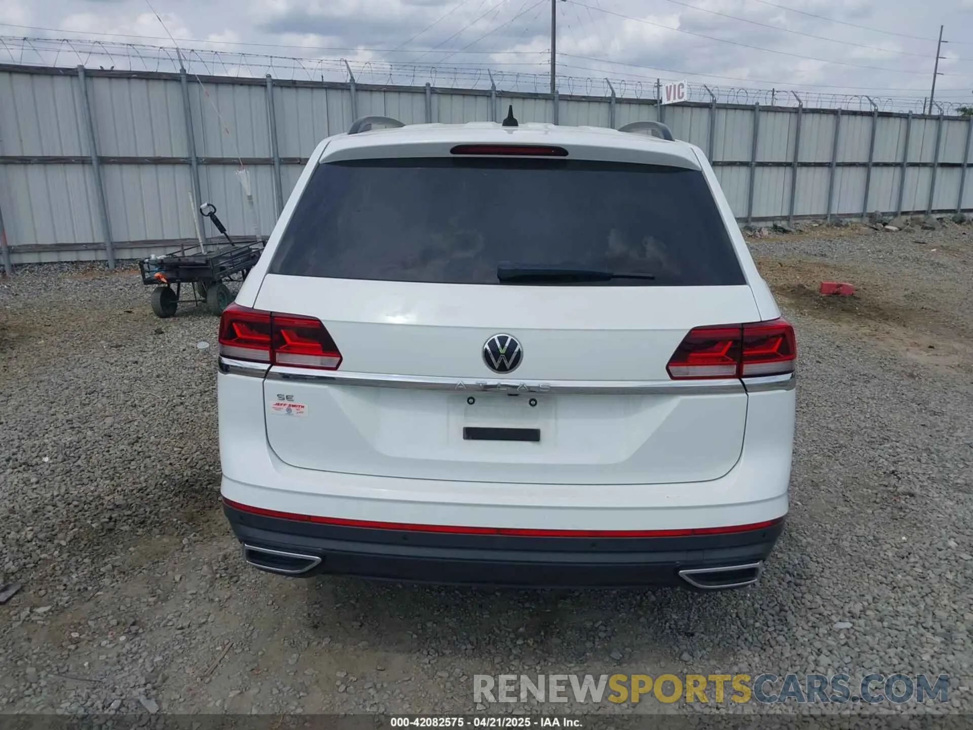 16 fotografías del automóvil dañado 1V2WP2CA3MC527040 VOLKSWAGEN ATLAS 2021