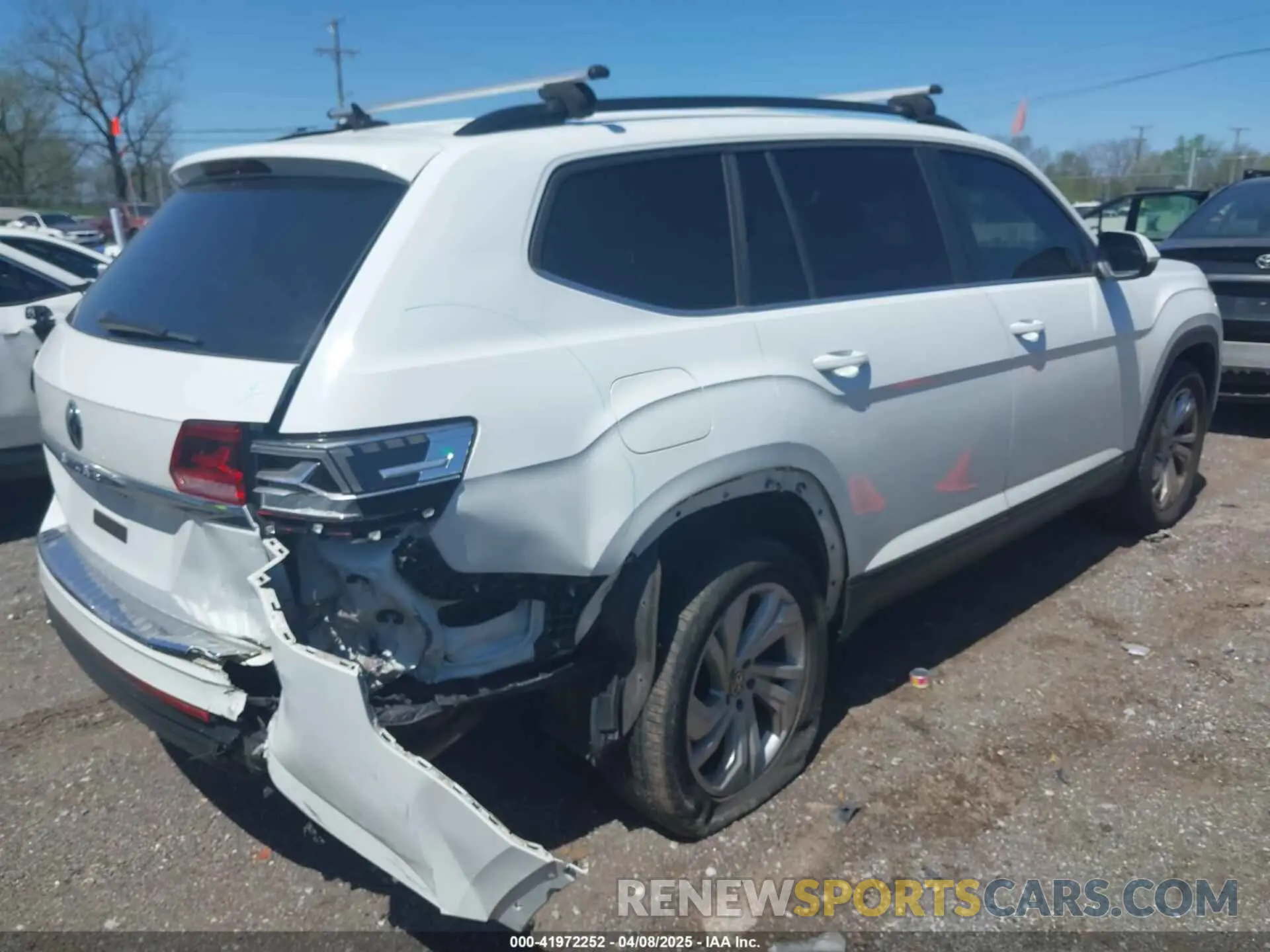 4 fotografías del automóvil dañado 1V2WP2CA6MC527078 VOLKSWAGEN ATLAS 2021