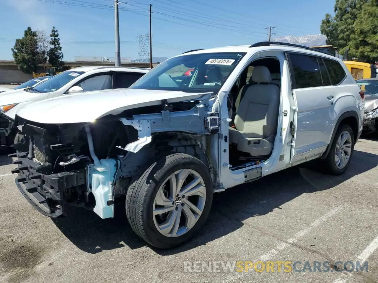 1 fotografías del automóvil dañado 1V2WR2CA1MC559866 VOLKSWAGEN ATLAS 2021