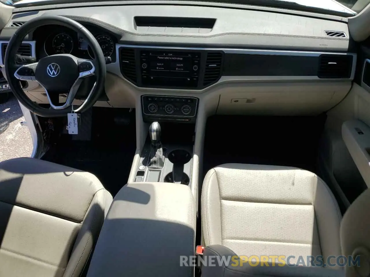 8 fotografías del automóvil dañado 1V2WR2CA1MC559866 VOLKSWAGEN ATLAS 2021