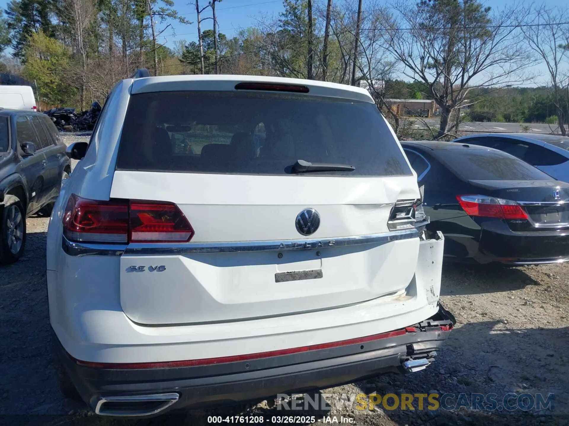 16 fotografías del automóvil dañado 1V2WR2CA3MC585840 VOLKSWAGEN ATLAS 2021