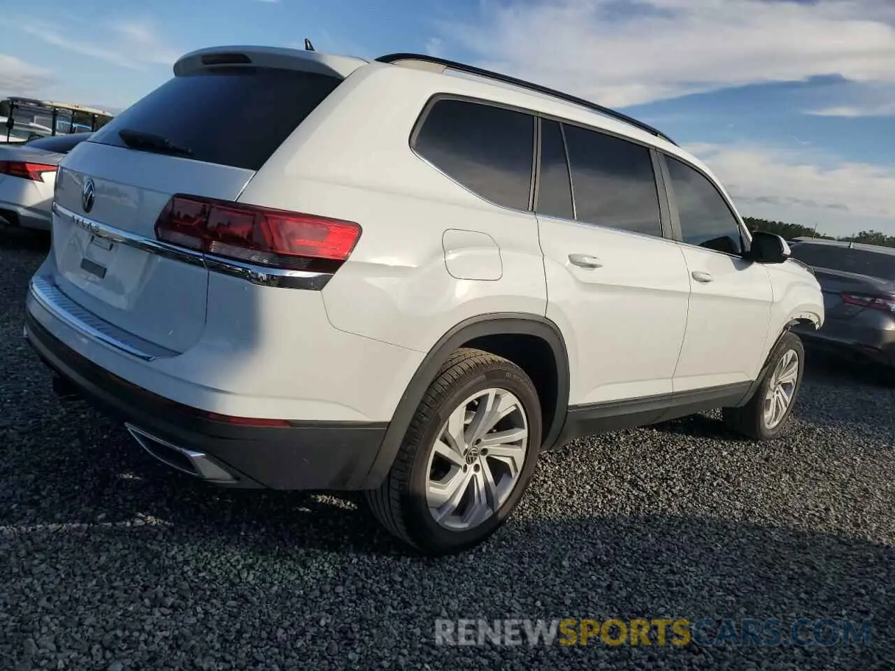 3 fotografías del automóvil dañado 1V2WR2CA6MC564772 VOLKSWAGEN ATLAS 2021