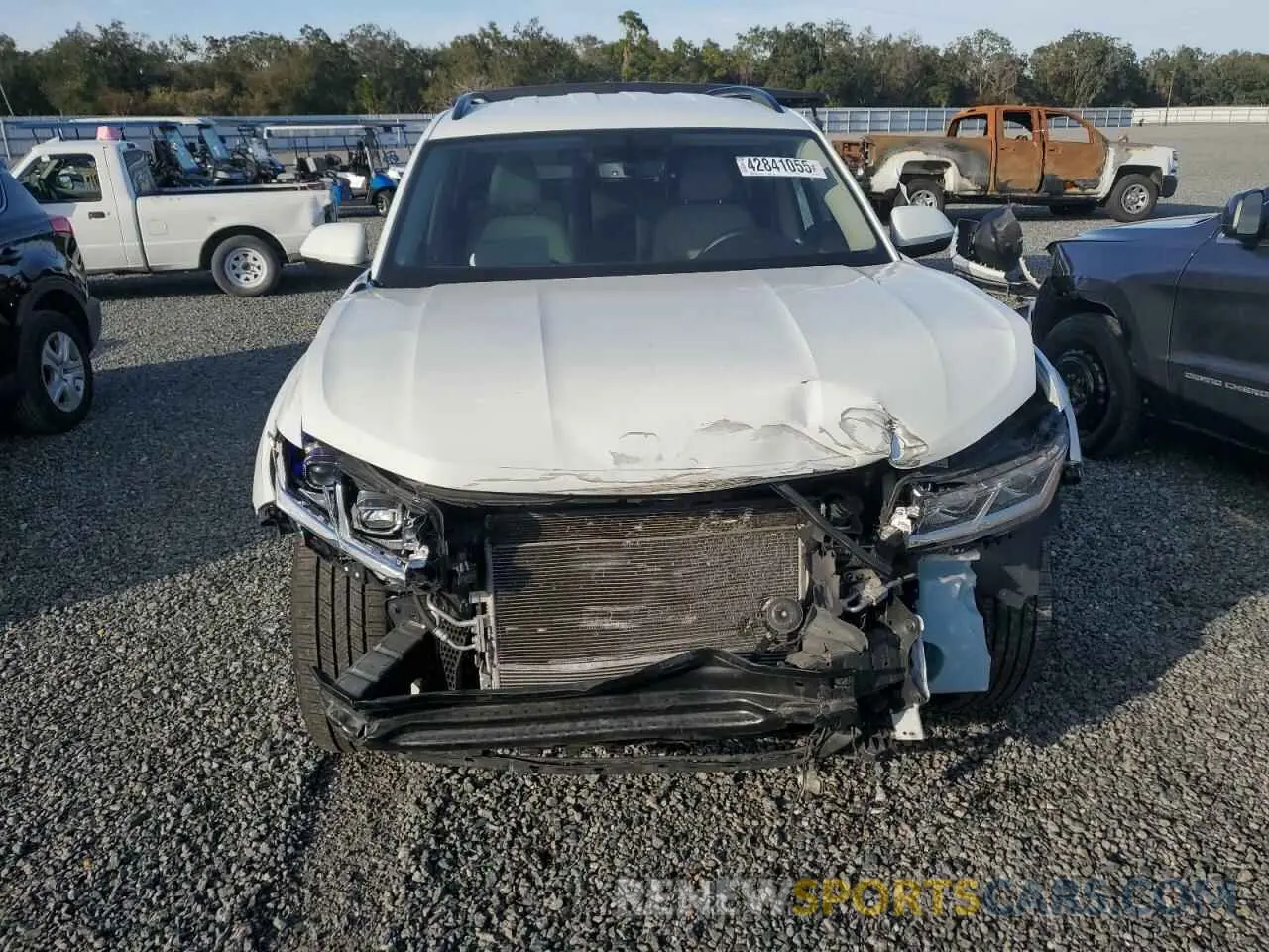 5 fotografías del automóvil dañado 1V2WR2CA6MC564772 VOLKSWAGEN ATLAS 2021