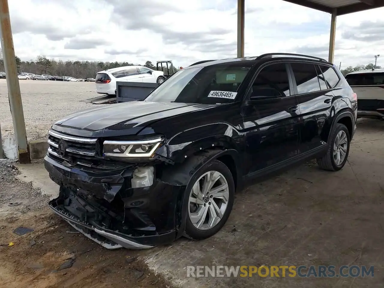 1 fotografías del automóvil dañado 1V2WR2CA6MC589767 VOLKSWAGEN ATLAS 2021