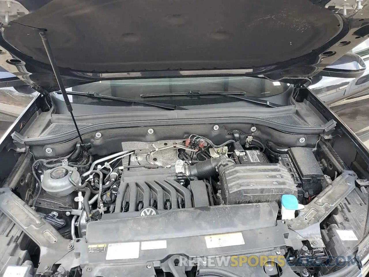 11 fotografías del automóvil dañado 1V2WR2CA6MC589767 VOLKSWAGEN ATLAS 2021