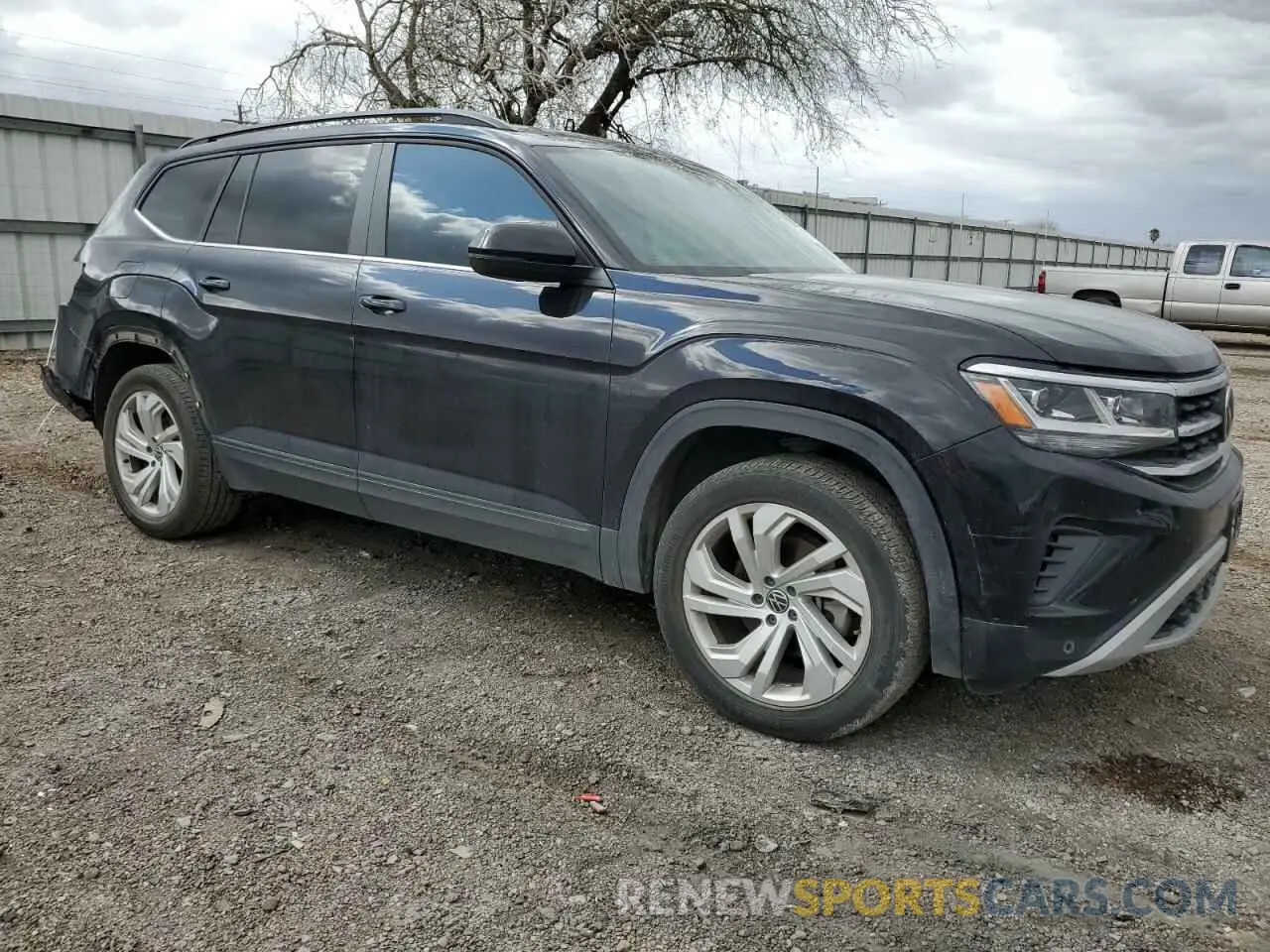 4 fotografías del automóvil dañado 1V2WR2CA8MC537427 VOLKSWAGEN ATLAS 2021
