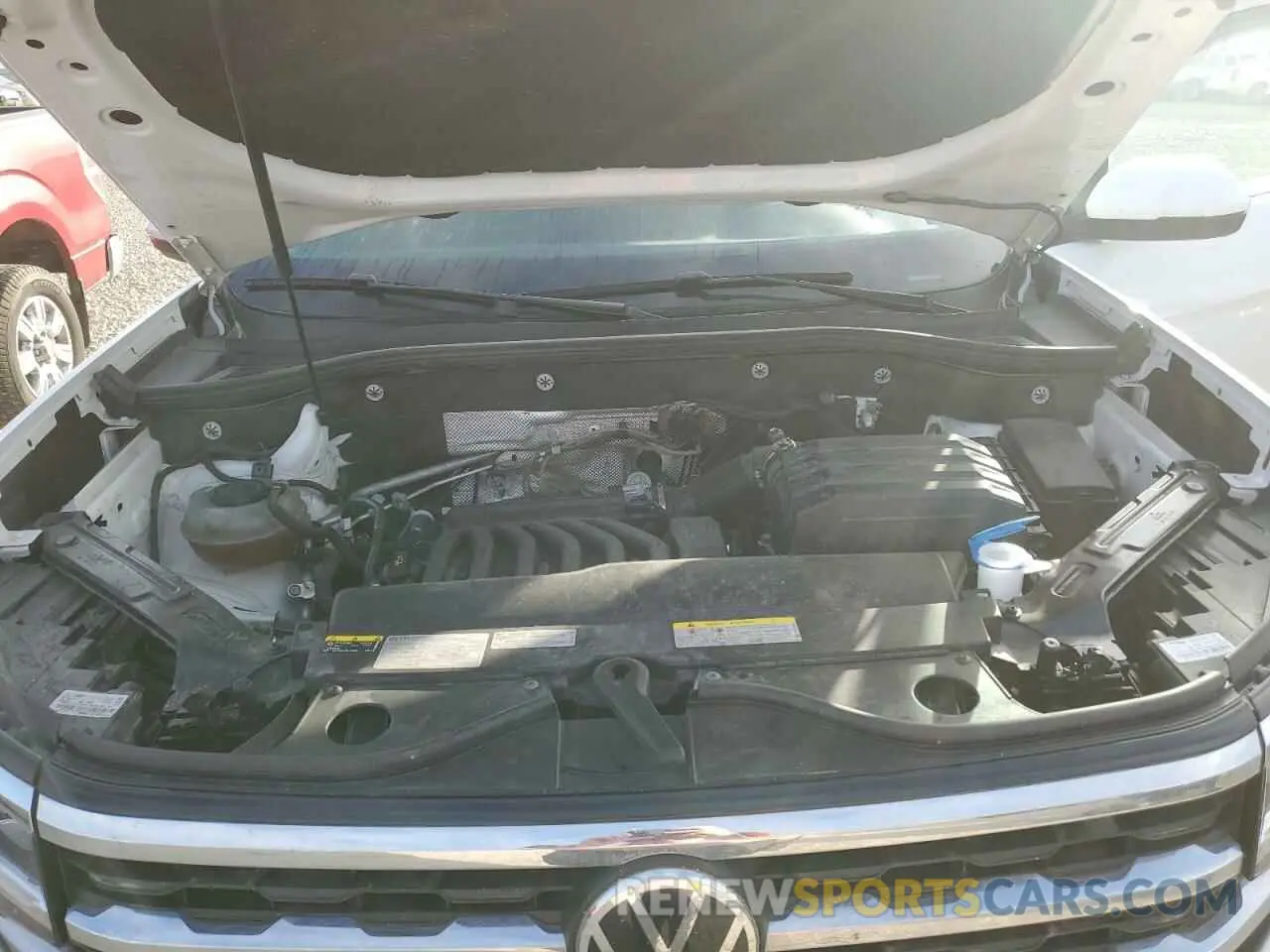 12 fotografías del automóvil dañado 1V2WR2CA8MC568760 VOLKSWAGEN ATLAS 2021