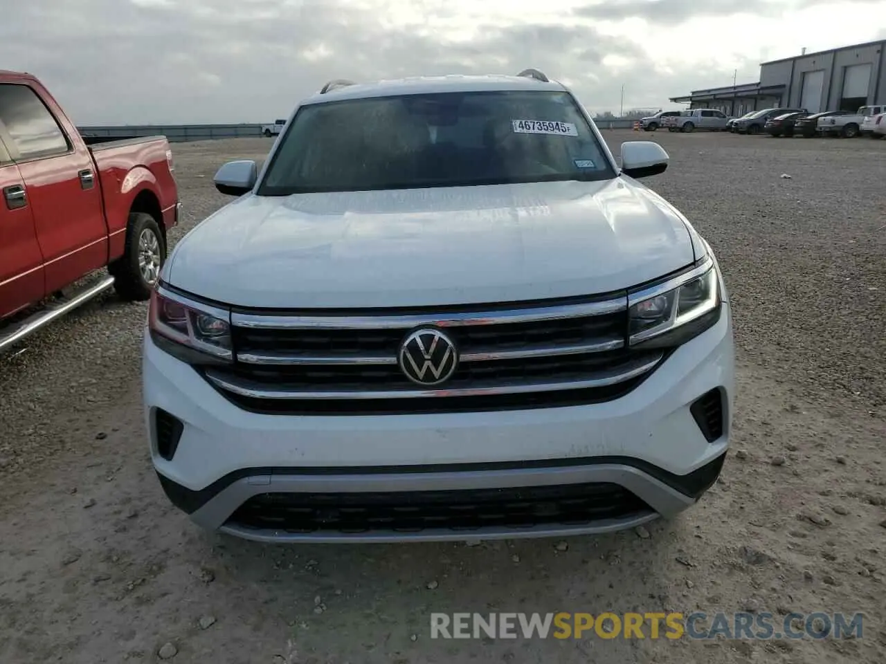 5 fotografías del automóvil dañado 1V2WR2CA8MC568760 VOLKSWAGEN ATLAS 2021
