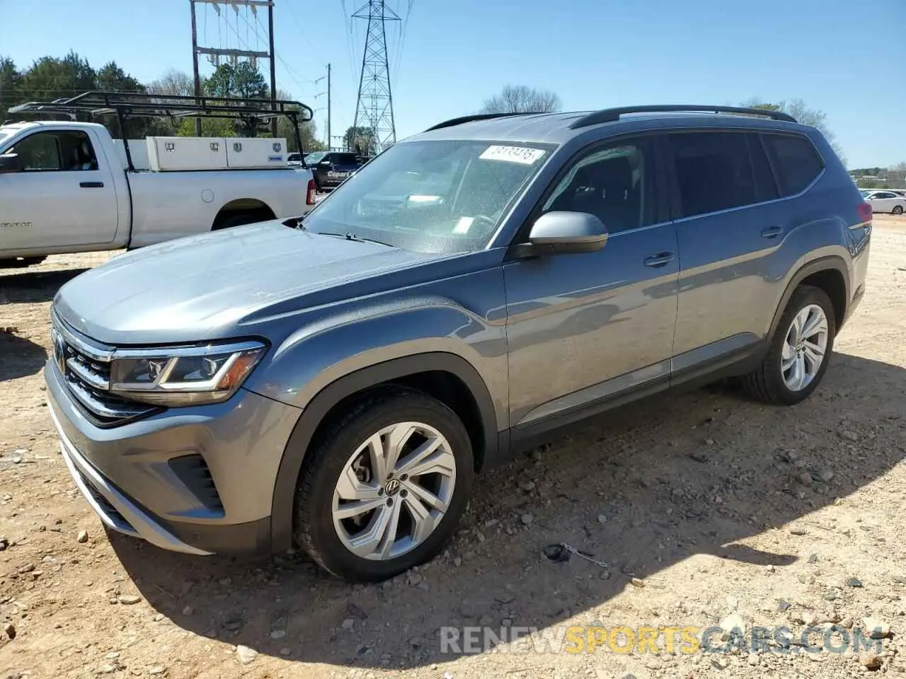 1 fotografías del automóvil dañado 1V2WR2CA8MC578236 VOLKSWAGEN ATLAS 2021
