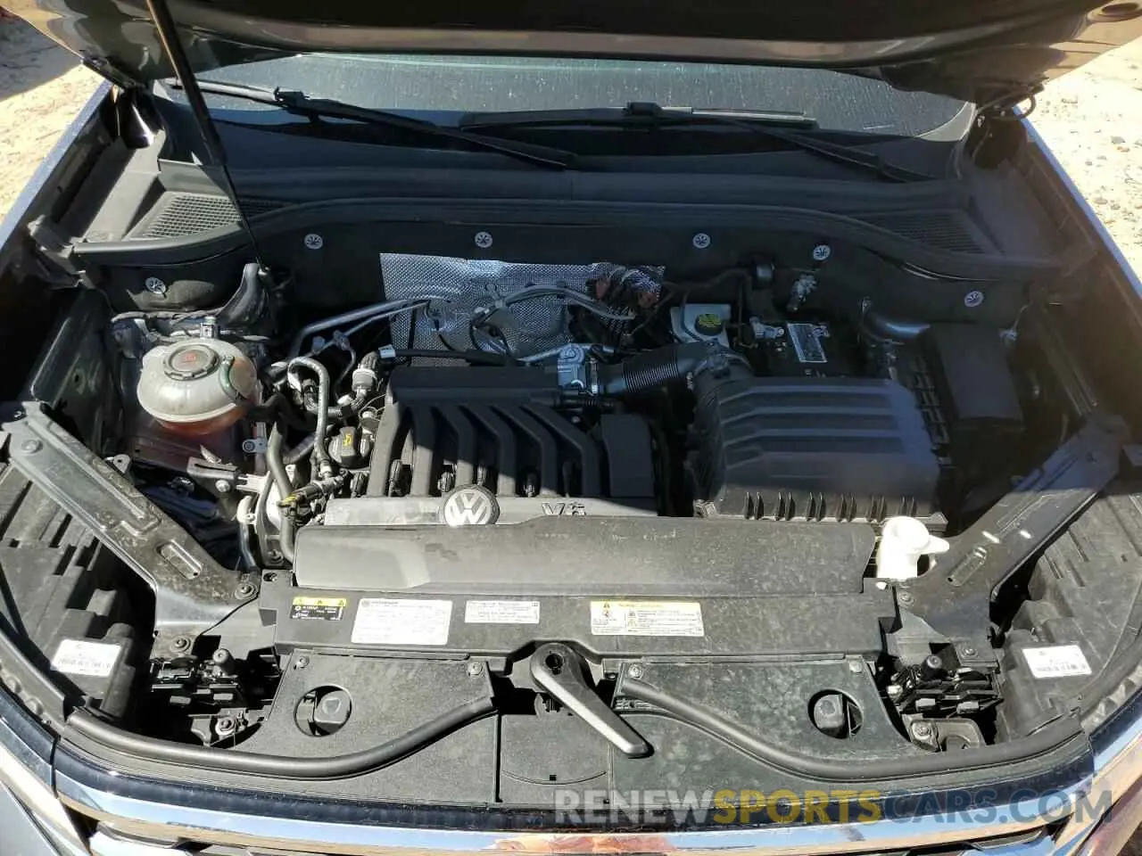 13 fotografías del automóvil dañado 1V2WR2CA8MC578236 VOLKSWAGEN ATLAS 2021