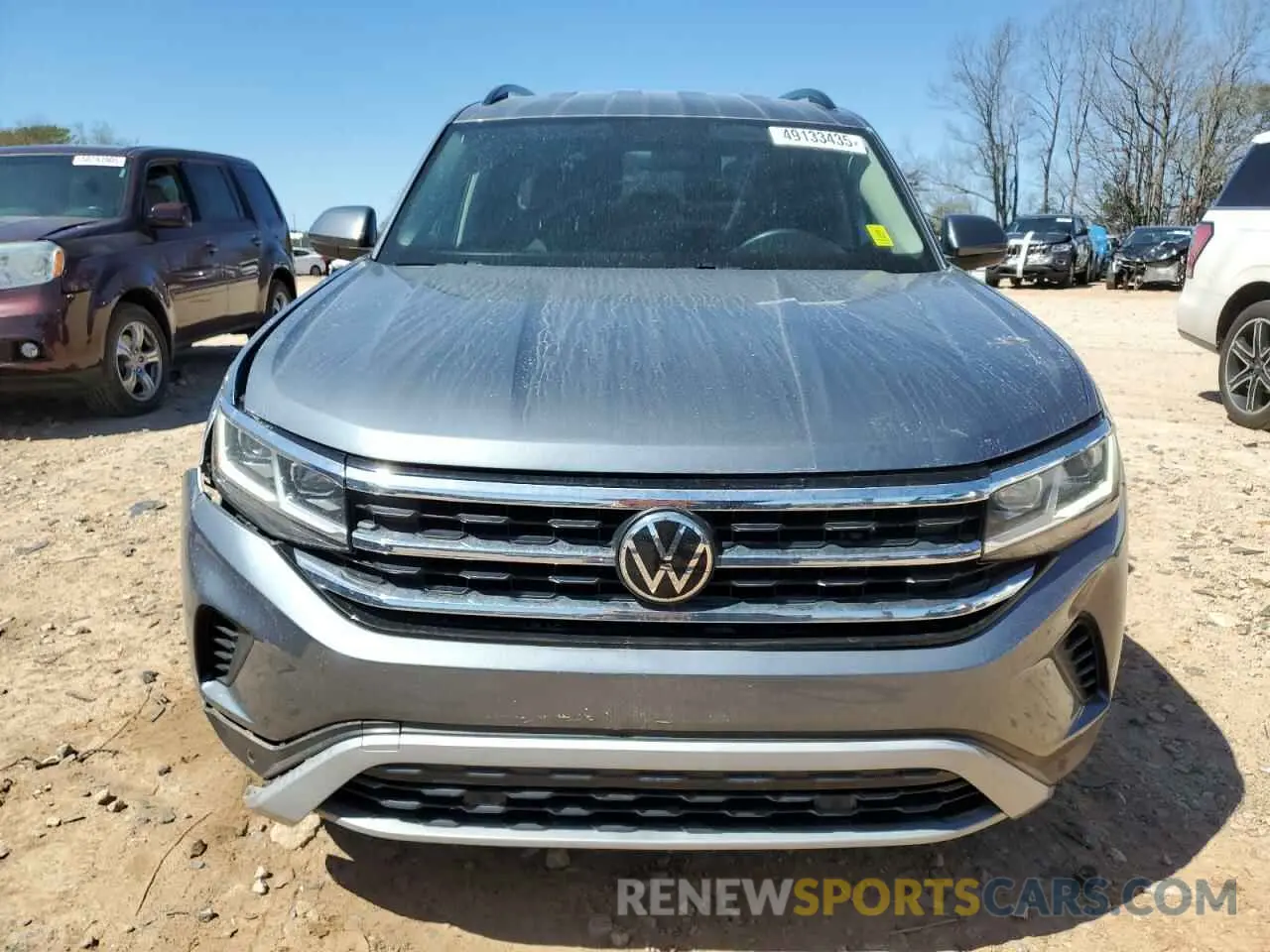 5 fotografías del automóvil dañado 1V2WR2CA8MC578236 VOLKSWAGEN ATLAS 2021