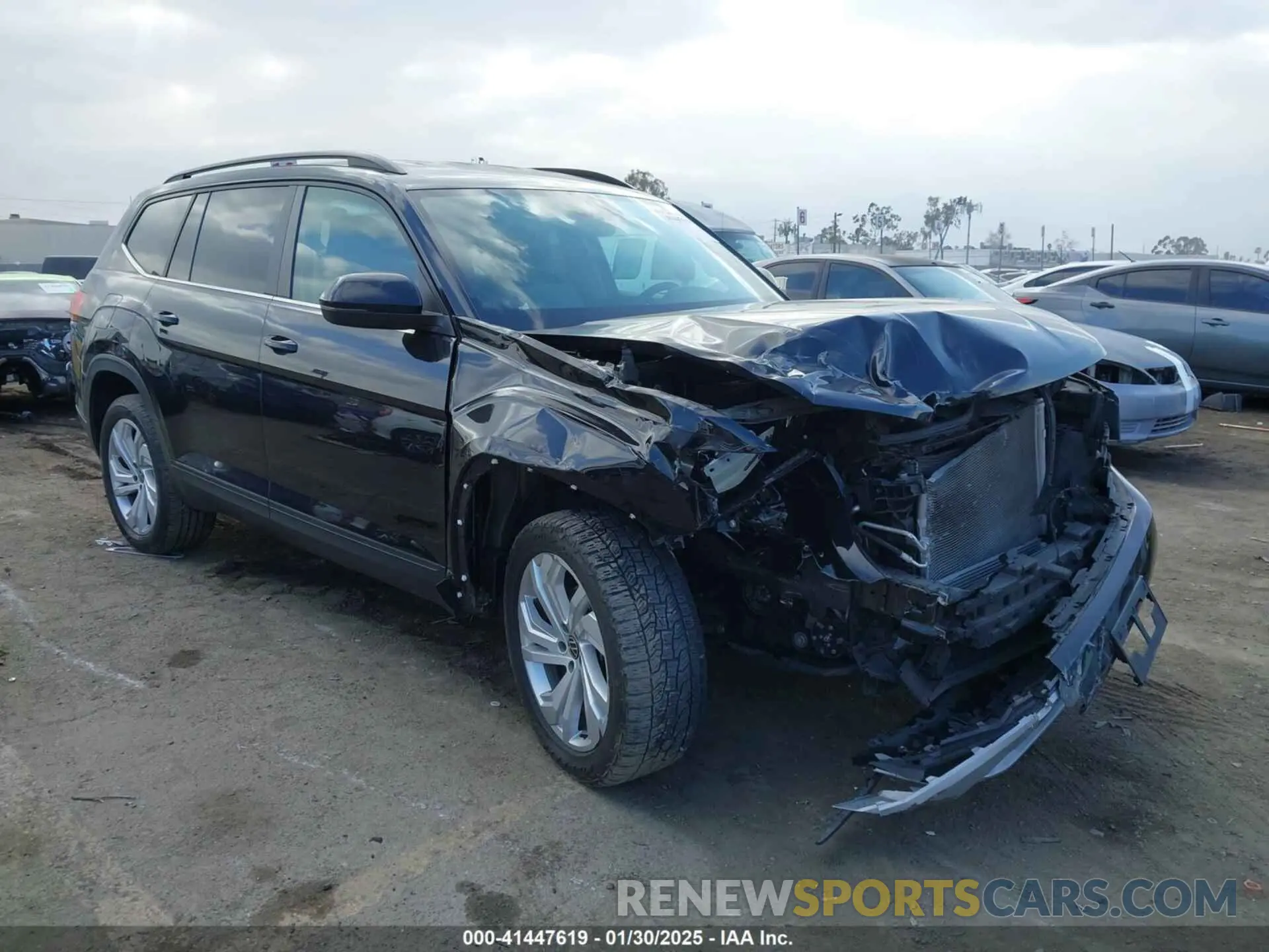 1 fotografías del automóvil dañado 1V2WR2CAXMC558294 VOLKSWAGEN ATLAS 2021