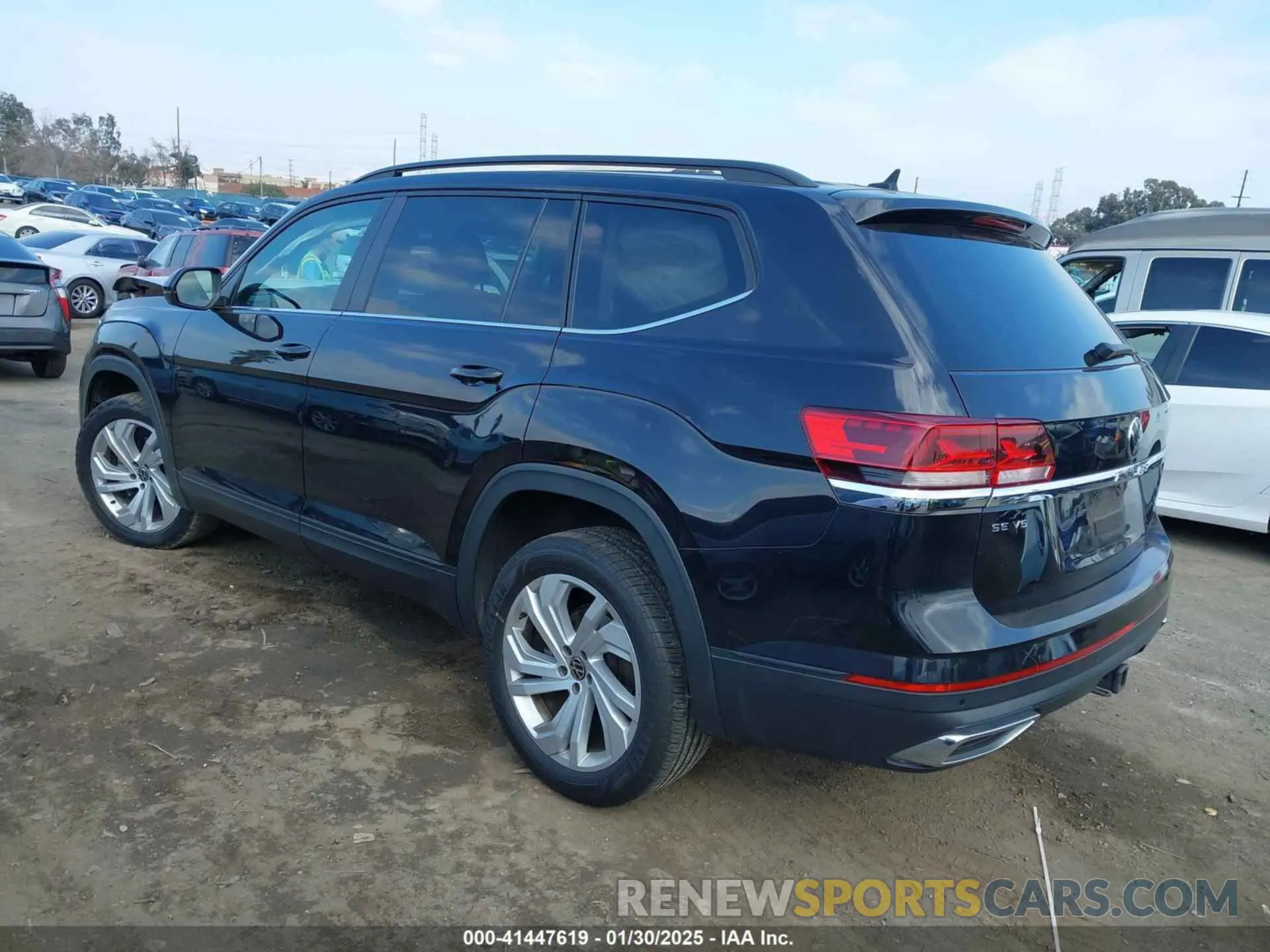 3 fotografías del automóvil dañado 1V2WR2CAXMC558294 VOLKSWAGEN ATLAS 2021
