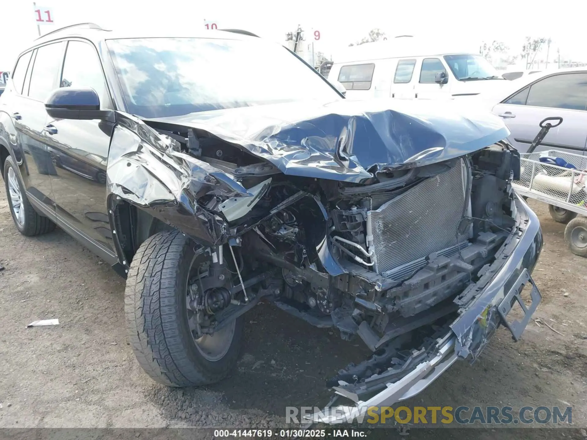 6 fotografías del automóvil dañado 1V2WR2CAXMC558294 VOLKSWAGEN ATLAS 2021