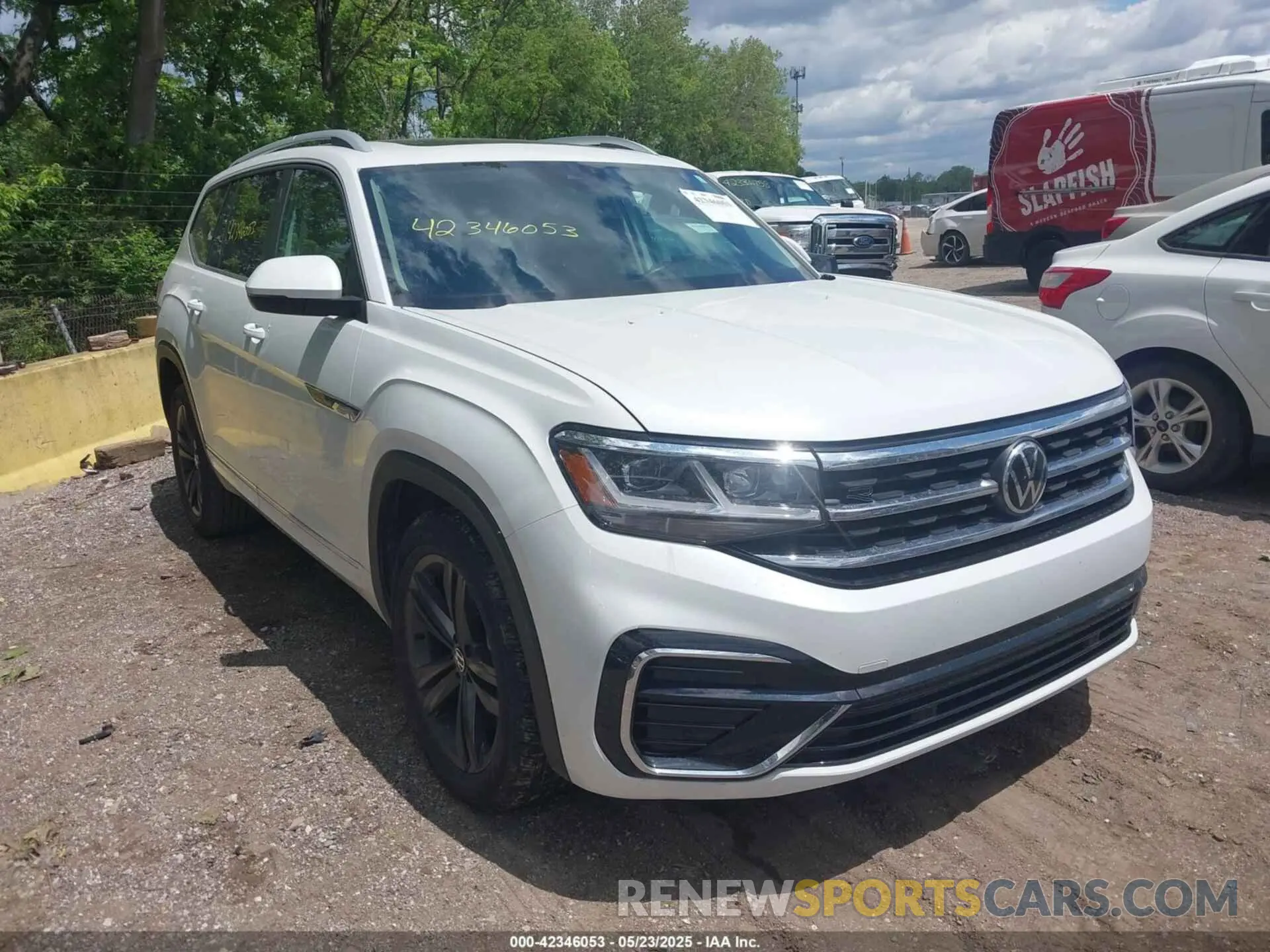 1 fotografías del automóvil dañado 1V2AR2CA2NC547804 VOLKSWAGEN ATLAS 2022