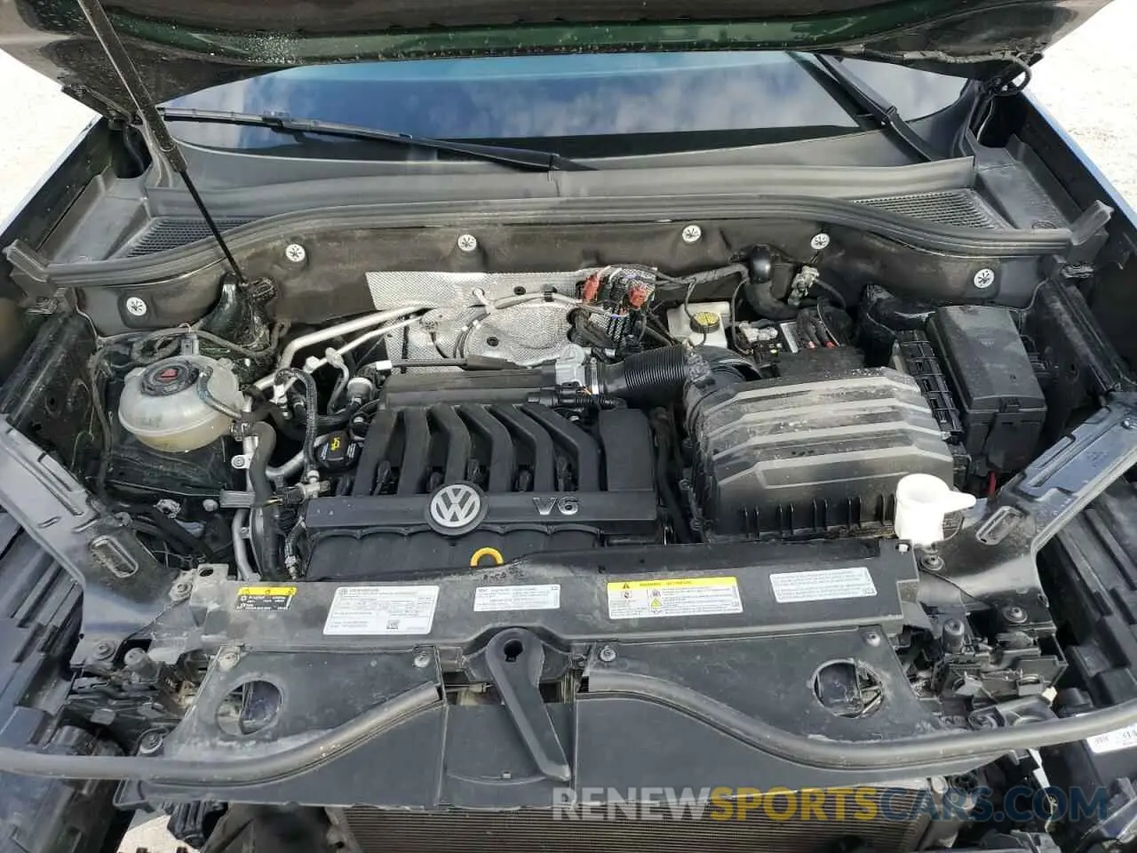 12 fotografías del automóvil dañado 1V2AR2CA3NC512284 VOLKSWAGEN ATLAS 2022