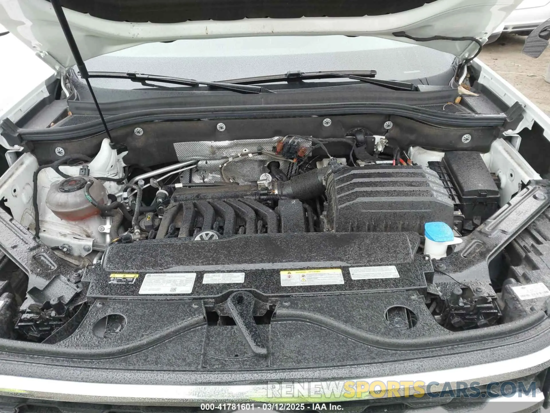 10 fotografías del automóvil dañado 1V2AR2CA5NC548221 VOLKSWAGEN ATLAS 2022