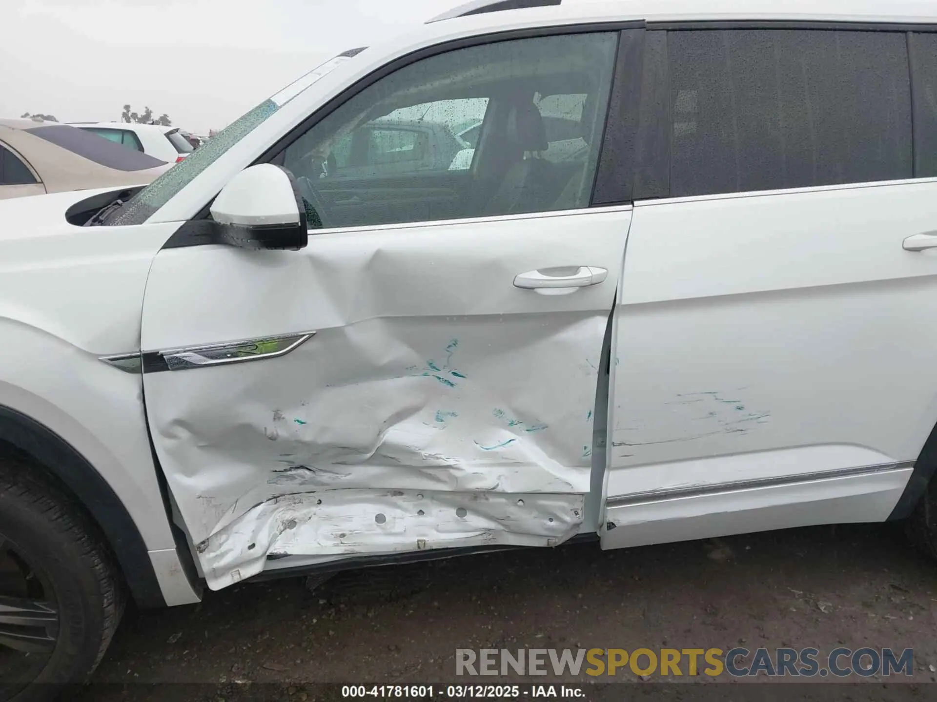 6 fotografías del automóvil dañado 1V2AR2CA5NC548221 VOLKSWAGEN ATLAS 2022