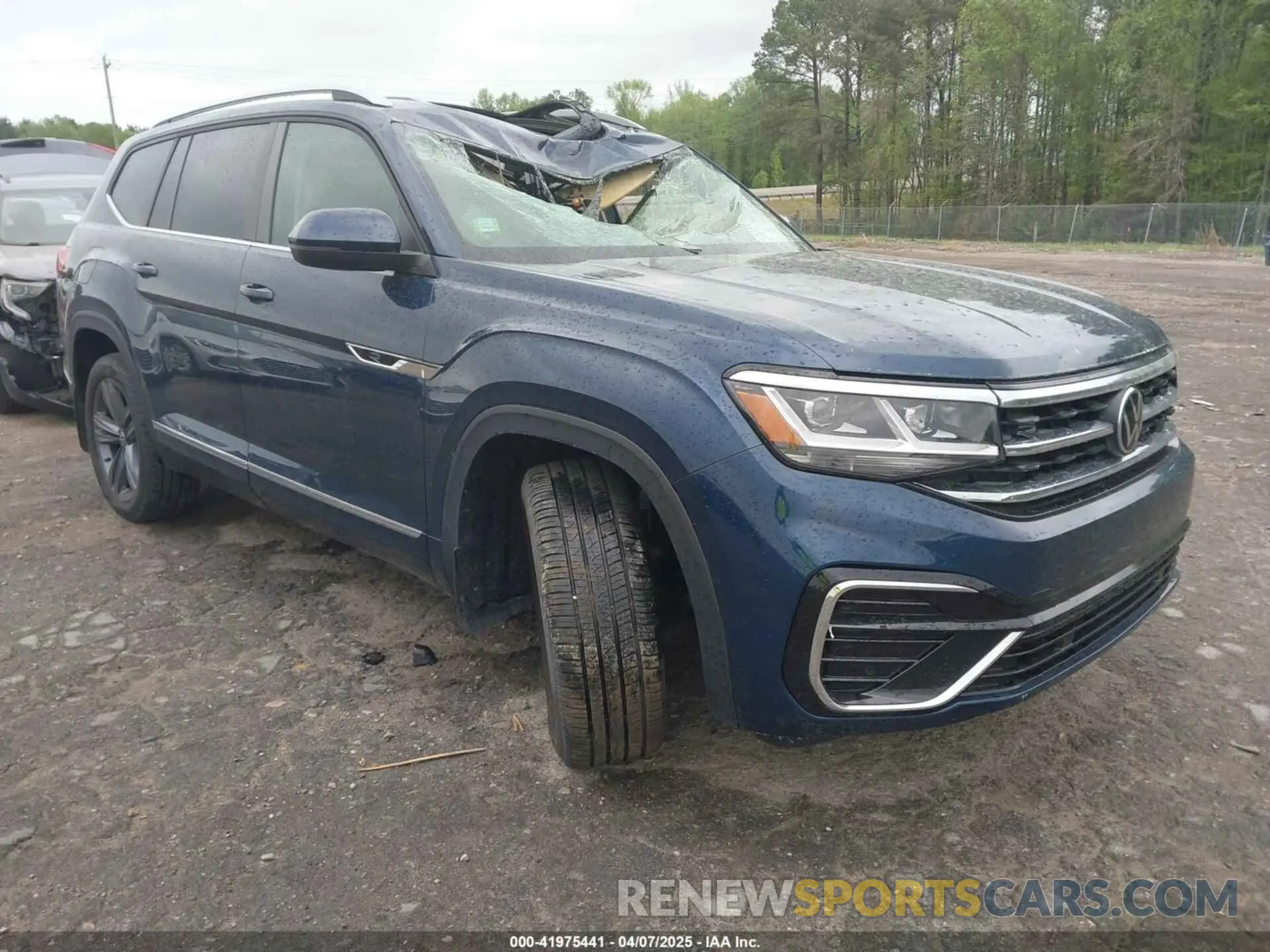1 fotografías del automóvil dañado 1V2AR2CA9NC511382 VOLKSWAGEN ATLAS 2022