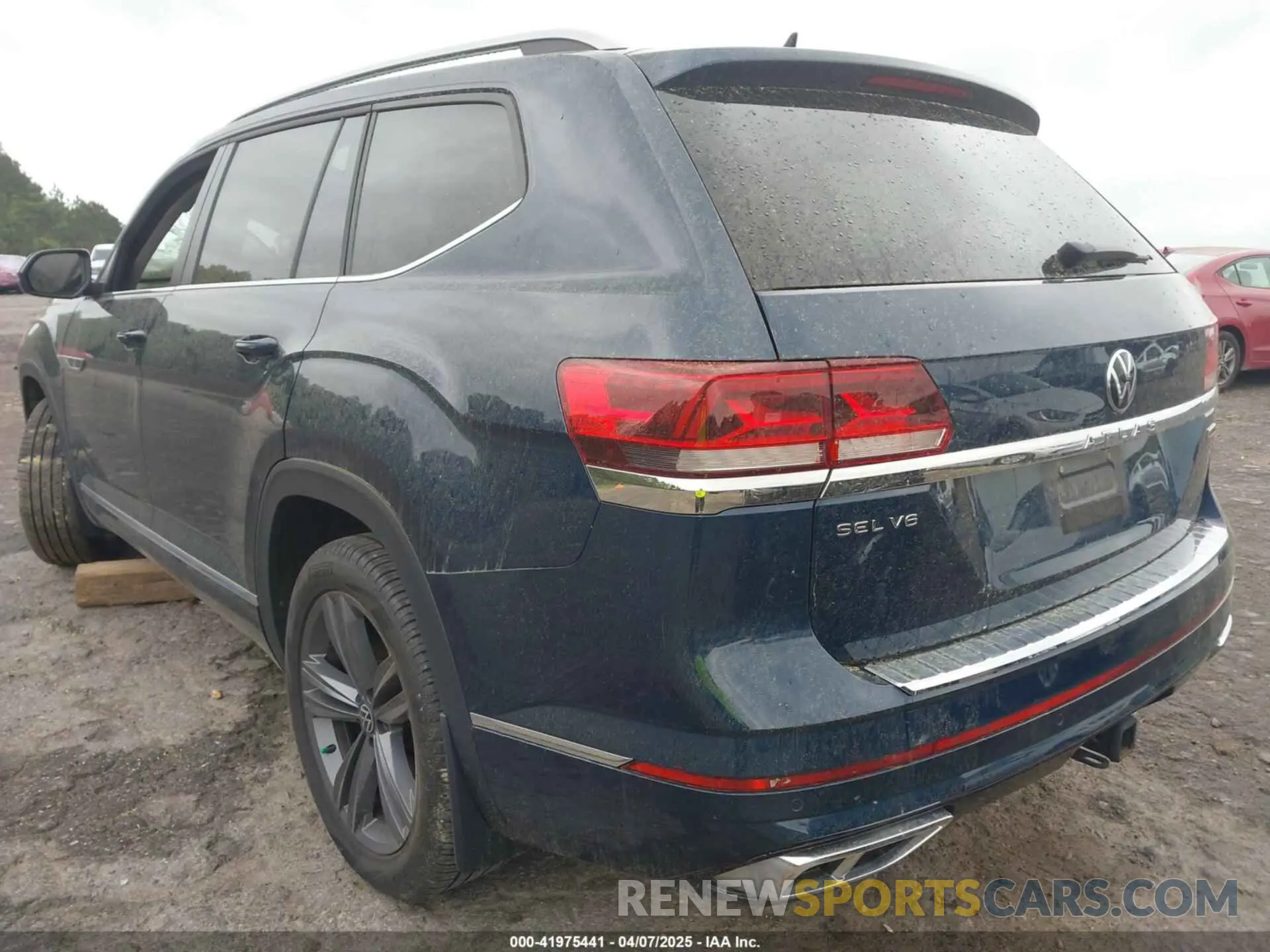 3 fotografías del automóvil dañado 1V2AR2CA9NC511382 VOLKSWAGEN ATLAS 2022