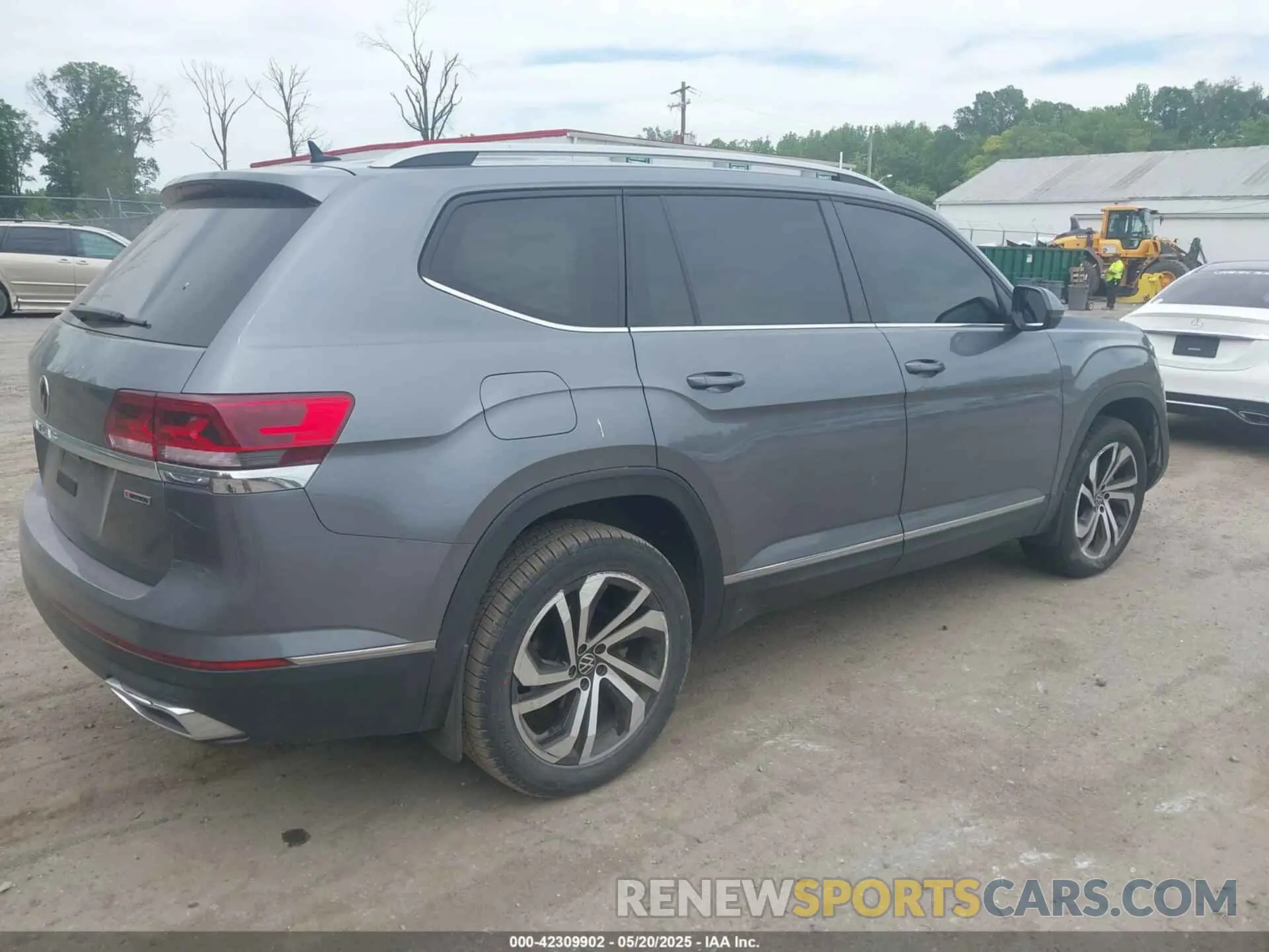 4 fotografías del automóvil dañado 1V2BP2CA2NC504428 VOLKSWAGEN ATLAS 2022
