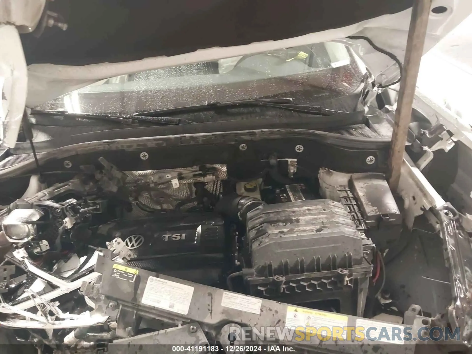 10 fotografías del automóvil dañado 1V2BP2CA8NC542889 VOLKSWAGEN ATLAS 2022