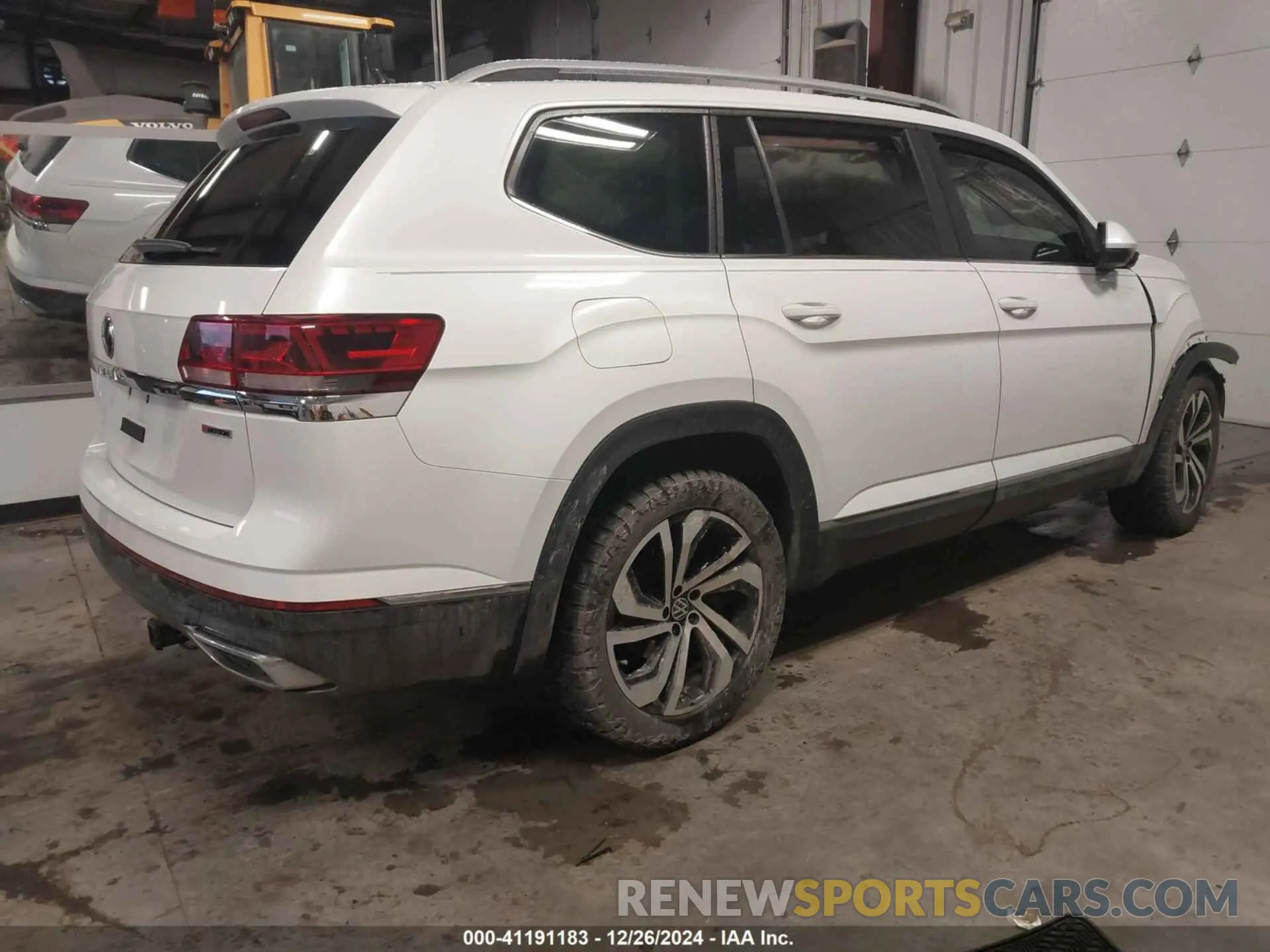 4 fotografías del automóvil dañado 1V2BP2CA8NC542889 VOLKSWAGEN ATLAS 2022