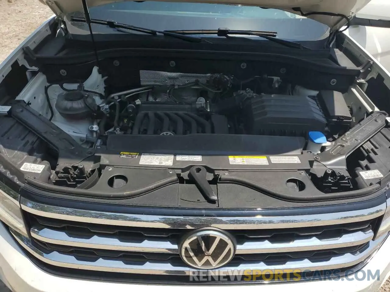 12 fotografías del automóvil dañado 1V2BR2CA2NC500888 VOLKSWAGEN ATLAS 2022