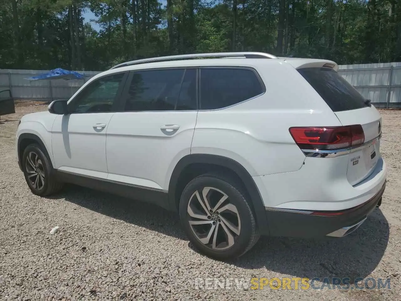 2 fotografías del automóvil dañado 1V2BR2CA2NC500888 VOLKSWAGEN ATLAS 2022