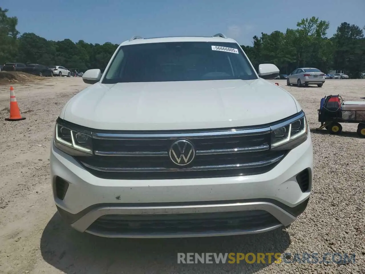 5 fotografías del automóvil dañado 1V2BR2CA2NC500888 VOLKSWAGEN ATLAS 2022
