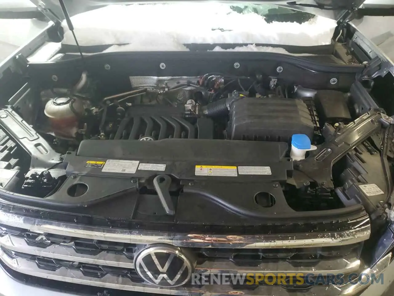 12 fotografías del automóvil dañado 1V2BR2CA7NC560441 VOLKSWAGEN ATLAS 2022