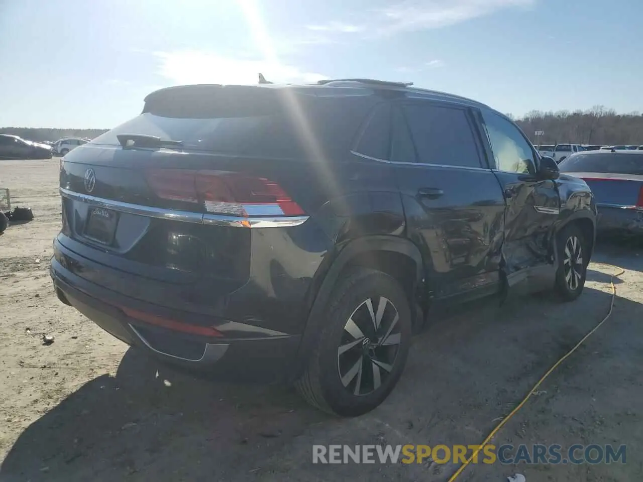 3 fotografías del automóvil dañado 1V2DC2CA6NC219879 VOLKSWAGEN ATLAS 2022