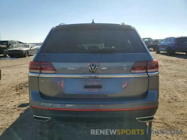 6 fotografías del automóvil dañado 1V2DP2CA6NC533553 VOLKSWAGEN ATLAS 2022