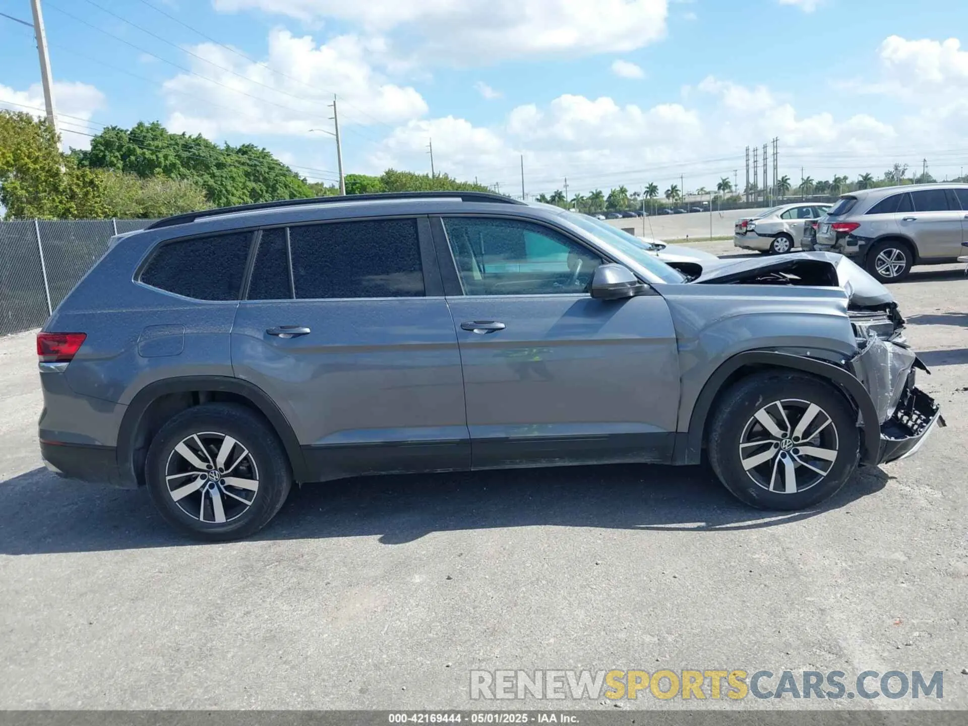 13 fotografías del automóvil dañado 1V2DP2CA9NC542764 VOLKSWAGEN ATLAS 2022