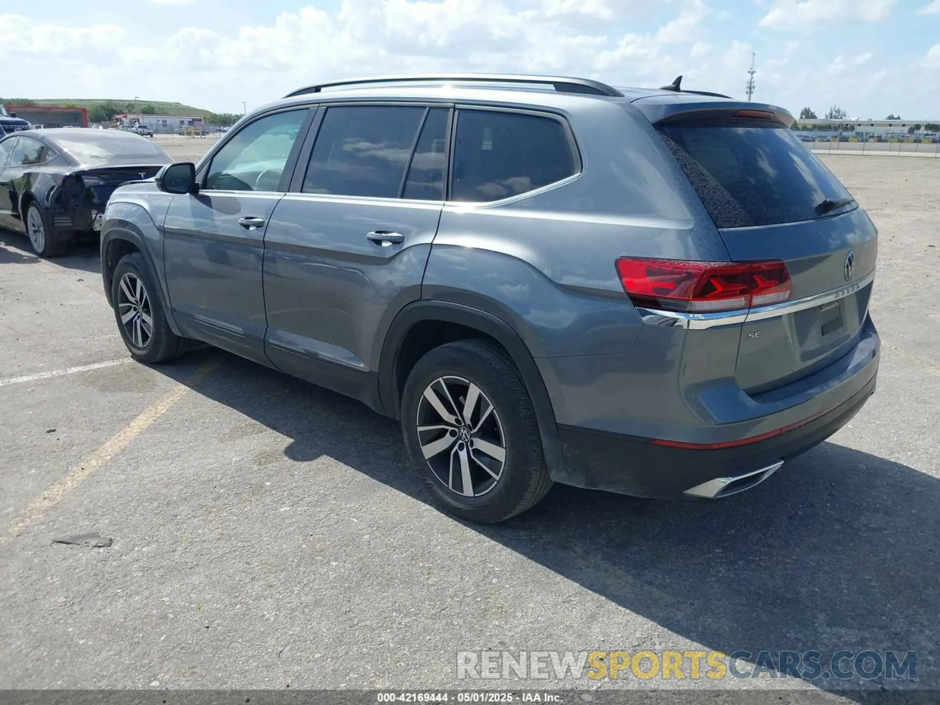 3 fotografías del automóvil dañado 1V2DP2CA9NC542764 VOLKSWAGEN ATLAS 2022