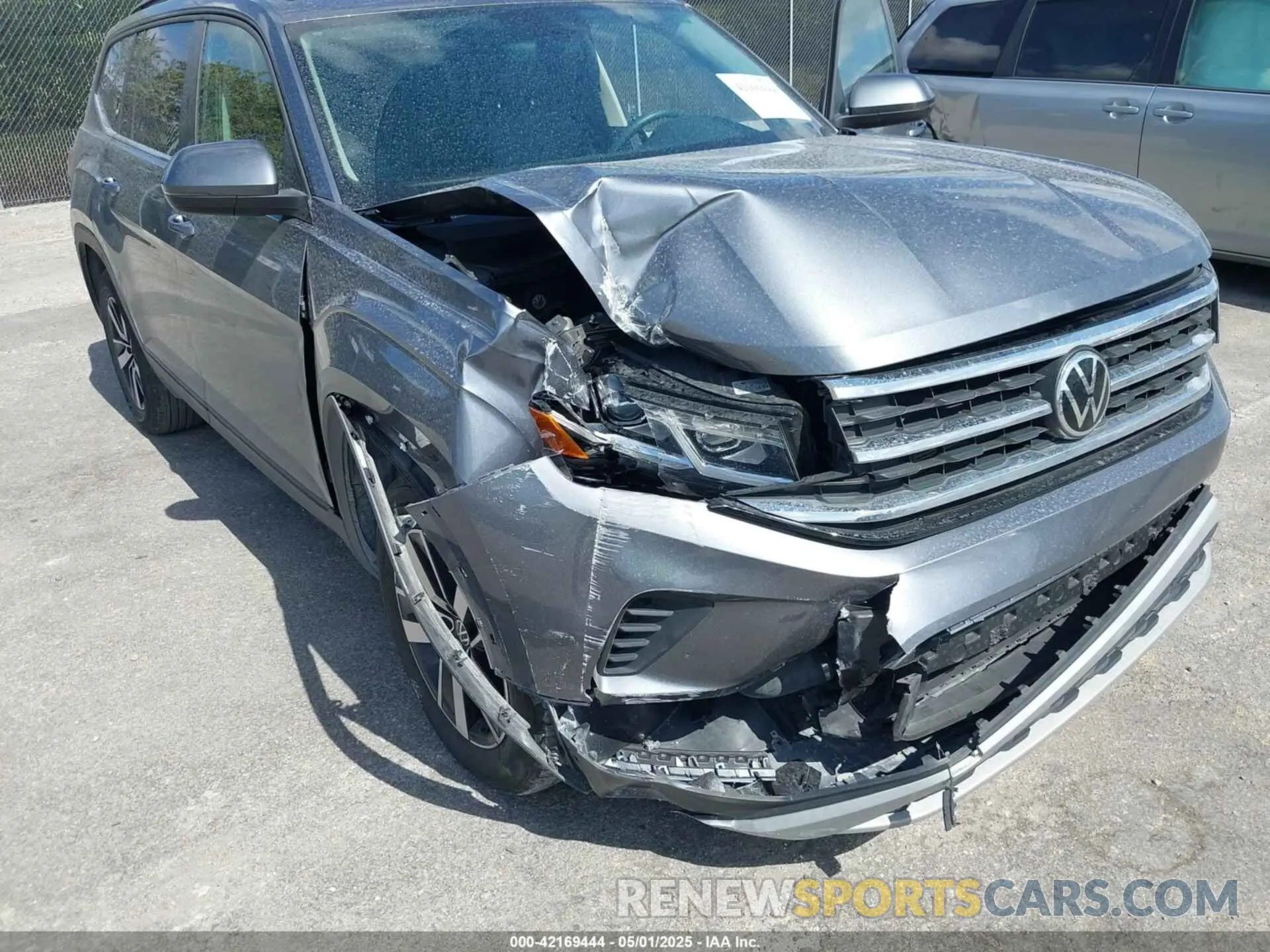 6 fotografías del automóvil dañado 1V2DP2CA9NC542764 VOLKSWAGEN ATLAS 2022