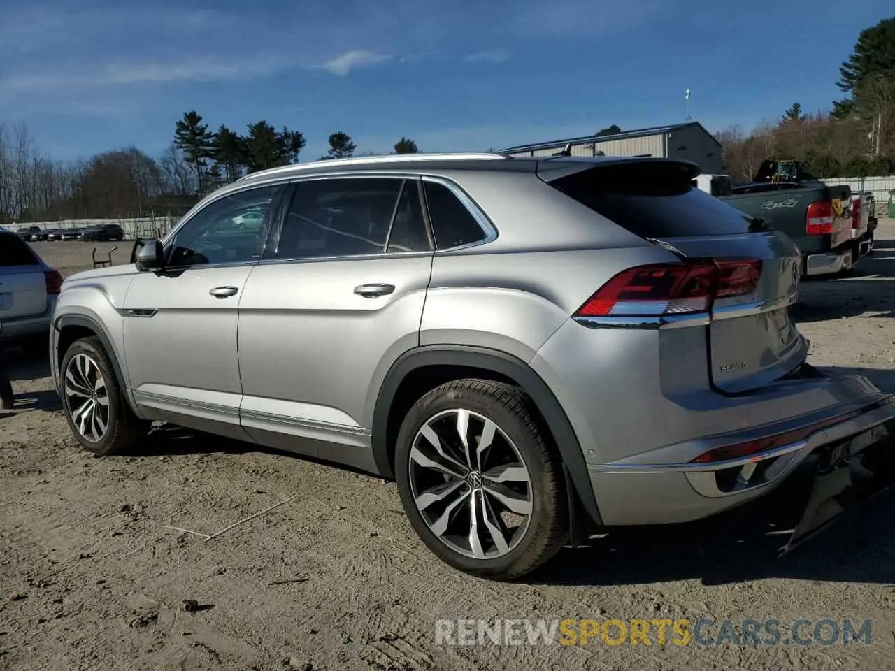 2 fotografías del automóvil dañado 1V2FE2CA1NC202037 VOLKSWAGEN ATLAS 2022