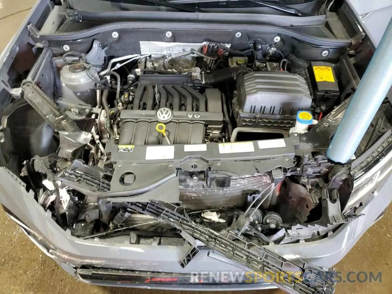 12 fotografías del automóvil dañado 1V2FE2CA3NC200838 VOLKSWAGEN ATLAS 2022