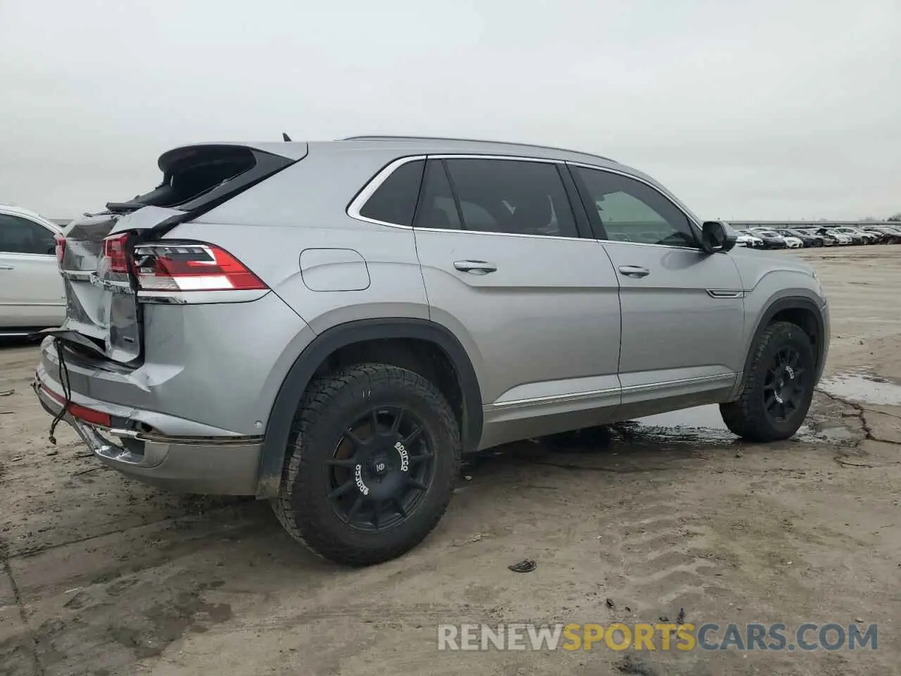 3 fotografías del automóvil dañado 1V2FE2CA9NC213092 VOLKSWAGEN ATLAS 2022