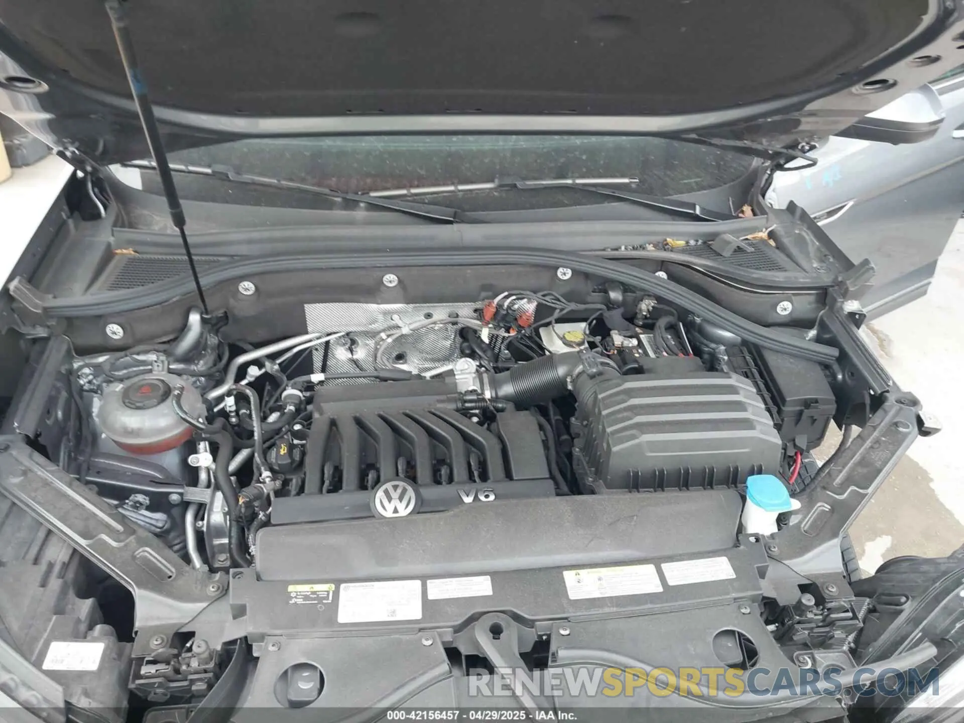 10 fotografías del automóvil dañado 1V2FR2CA0NC520056 VOLKSWAGEN ATLAS 2022