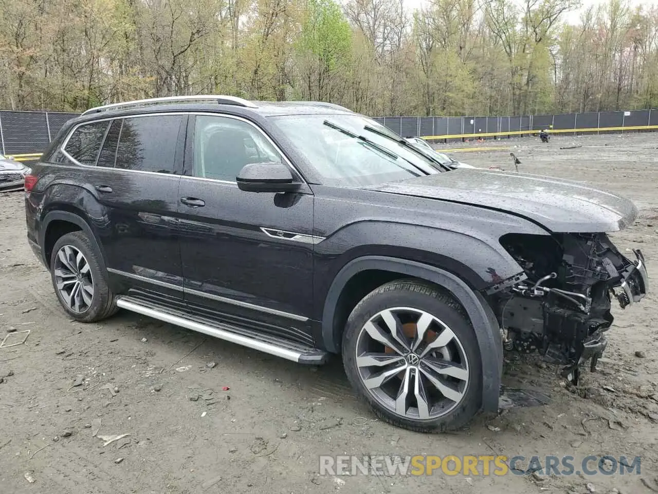 4 fotografías del automóvil dañado 1V2FR2CA3NC515322 VOLKSWAGEN ATLAS 2022
