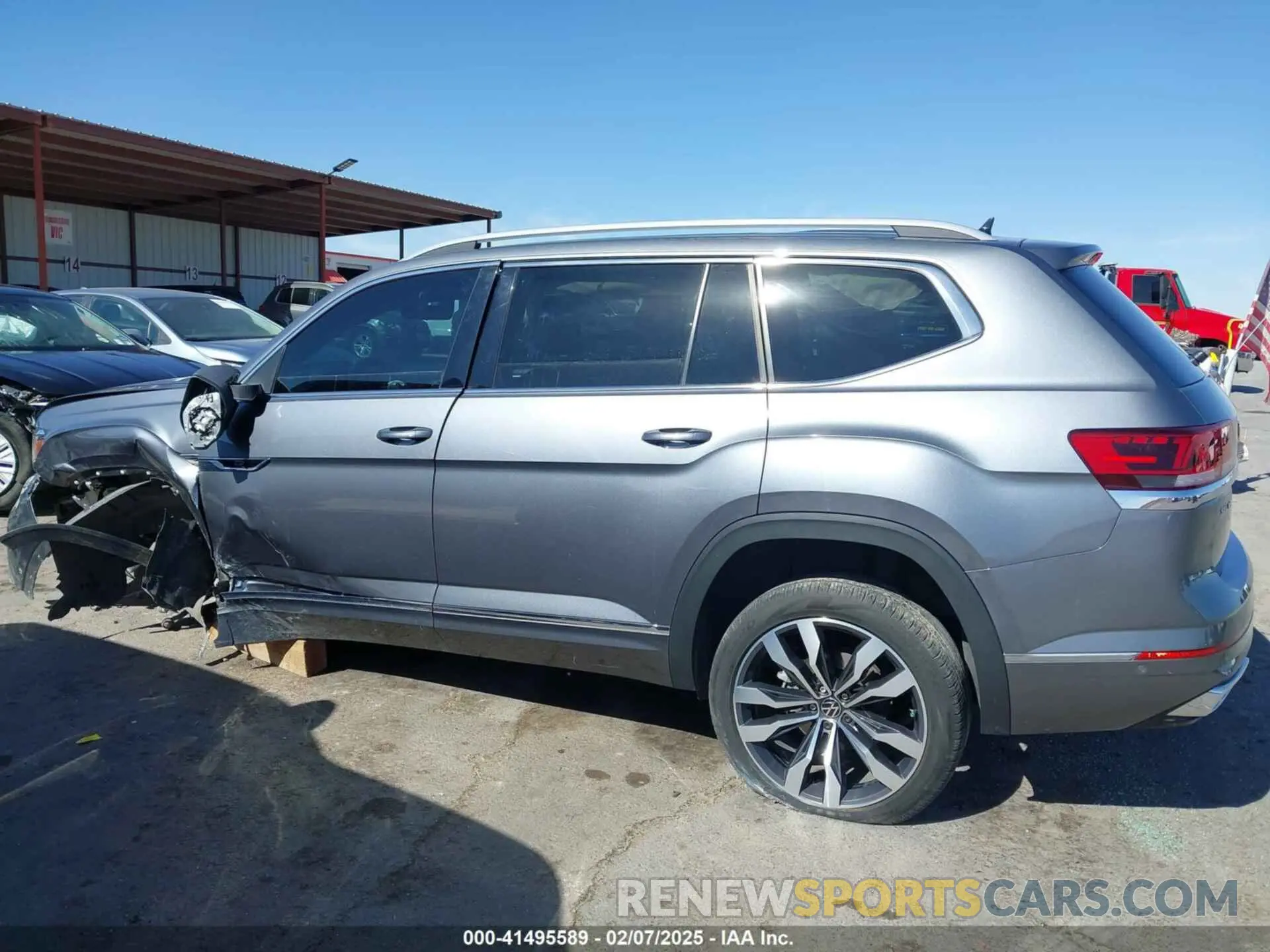 15 fotografías del automóvil dañado 1V2FR2CA8NC511900 VOLKSWAGEN ATLAS 2022