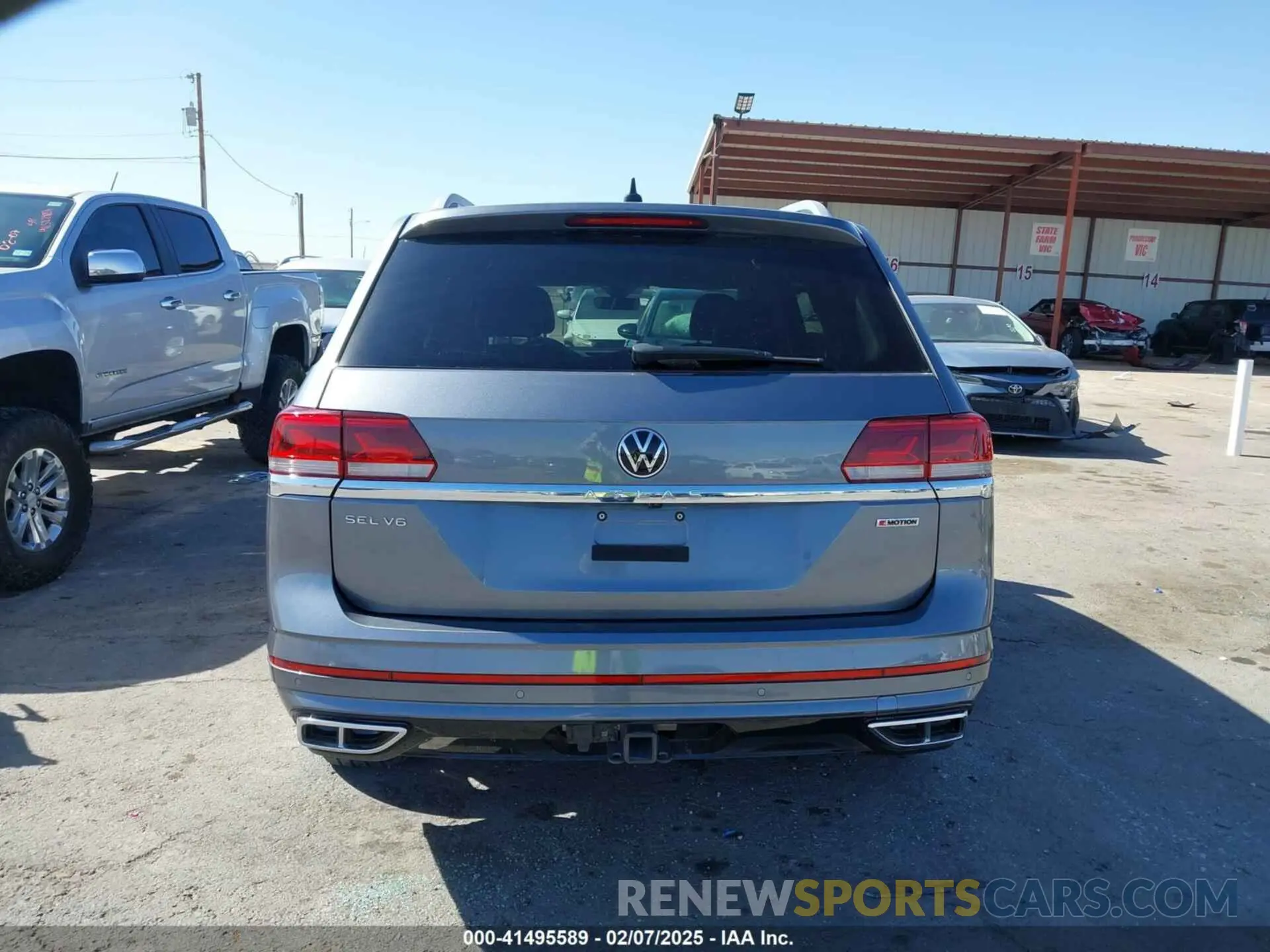 17 fotografías del automóvil dañado 1V2FR2CA8NC511900 VOLKSWAGEN ATLAS 2022