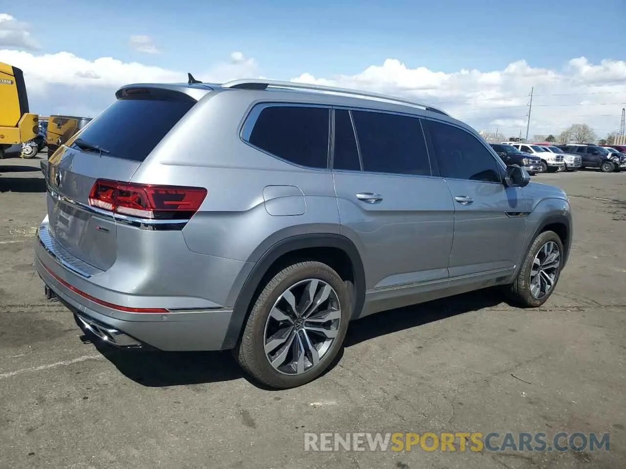 3 fotografías del automóvil dañado 1V2FR2CA9NC519052 VOLKSWAGEN ATLAS 2022