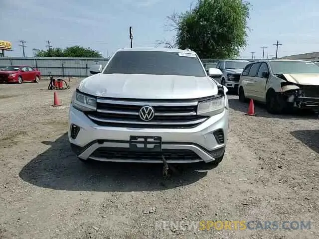 14 fotografías del automóvil dañado 1V2HE2CA1NC221308 VOLKSWAGEN ATLAS 2022