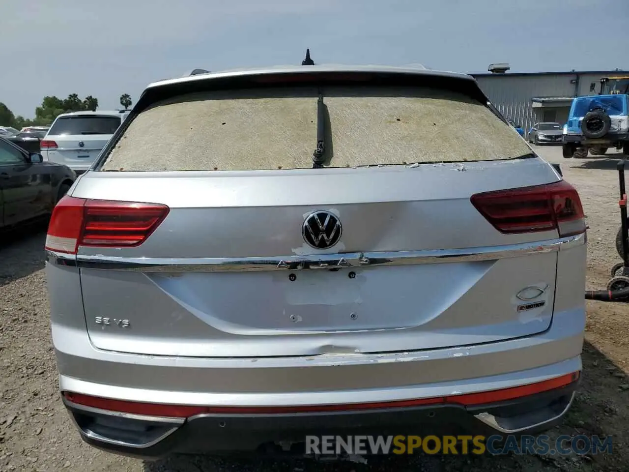 6 fotografías del automóvil dañado 1V2HE2CA1NC221308 VOLKSWAGEN ATLAS 2022