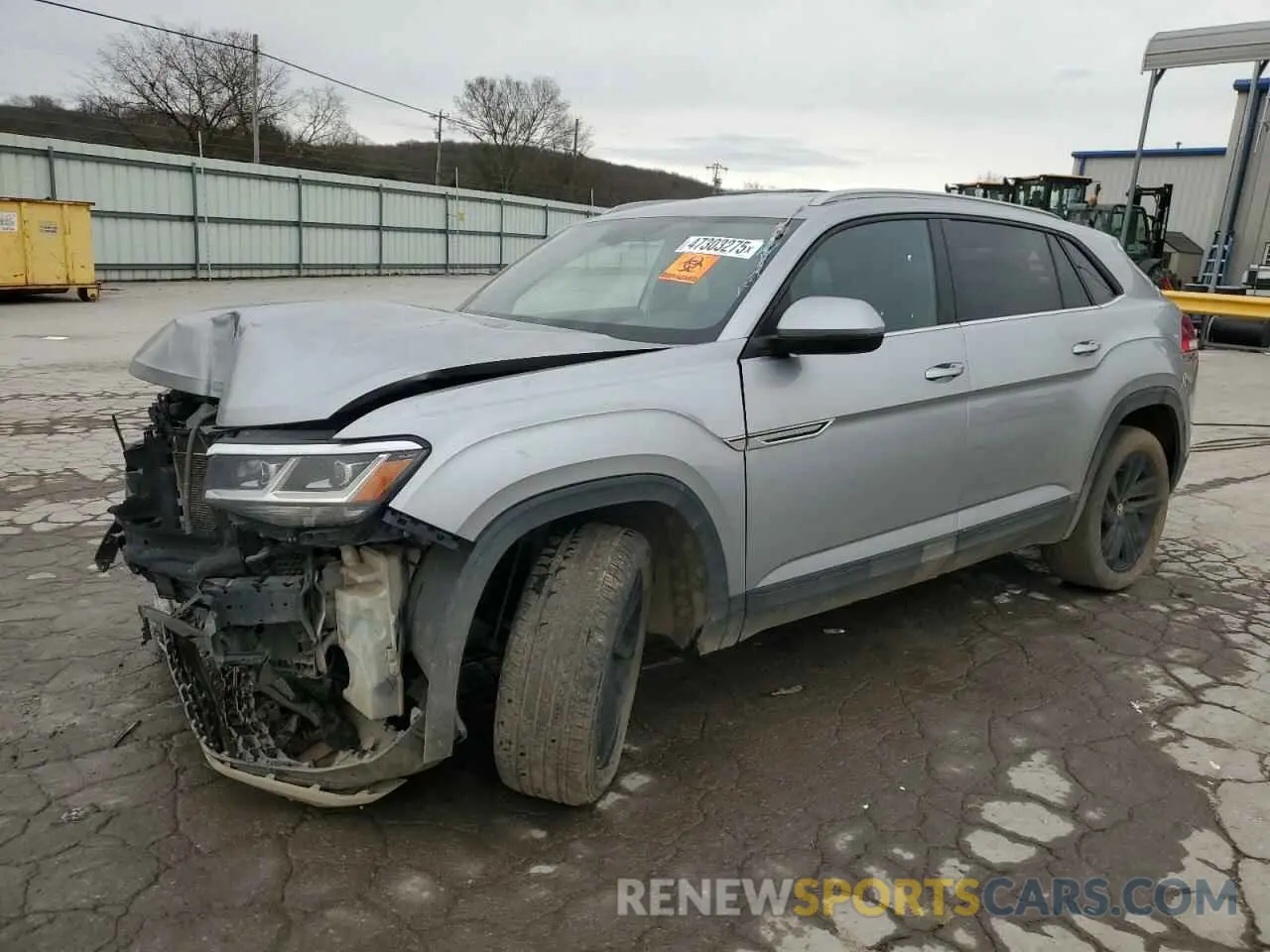 1 fotografías del automóvil dañado 1V2HE2CA5NC223854 VOLKSWAGEN ATLAS 2022