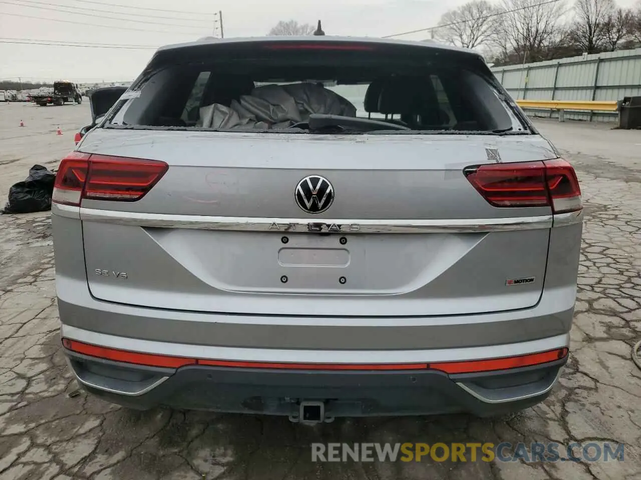 6 fotografías del automóvil dañado 1V2HE2CA5NC223854 VOLKSWAGEN ATLAS 2022