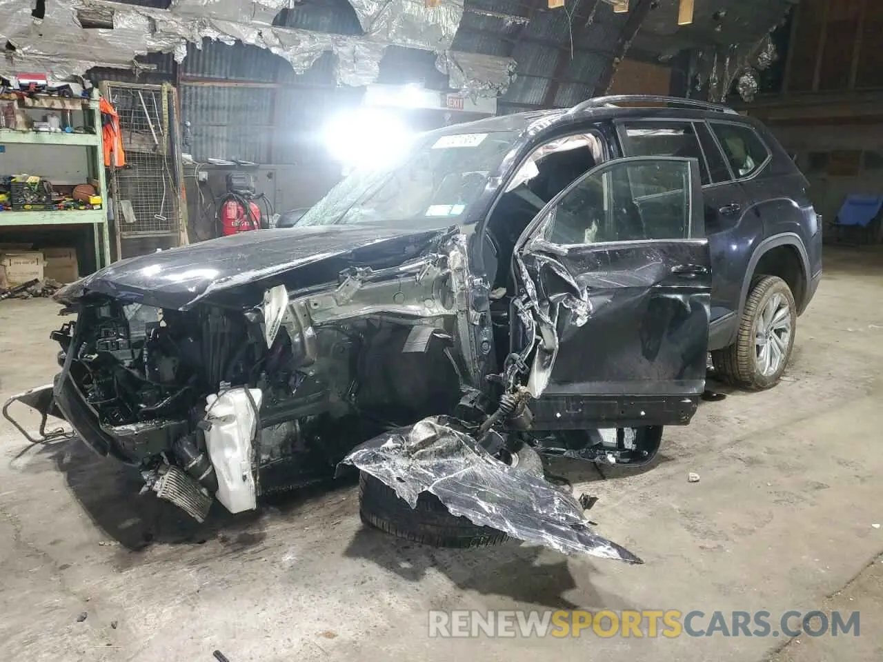 1 fotografías del automóvil dañado 1V2HP2CA3NC526867 VOLKSWAGEN ATLAS 2022