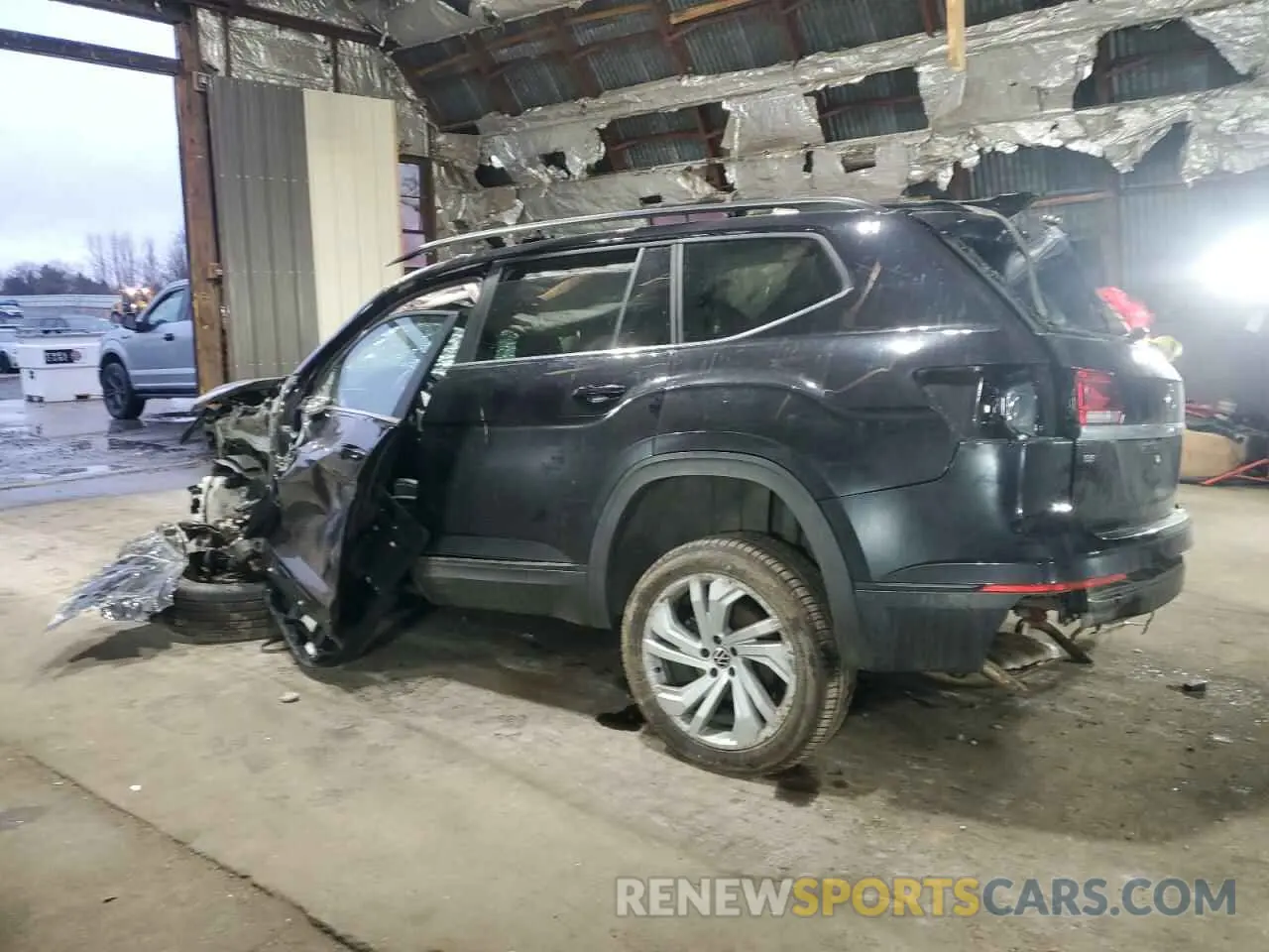 2 fotografías del automóvil dañado 1V2HP2CA3NC526867 VOLKSWAGEN ATLAS 2022